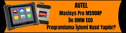 BMW ECU programming with Autel Maxisys Pro MS908P